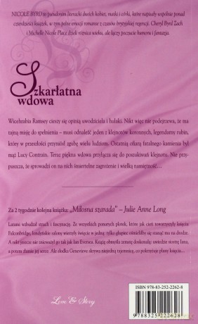 Romans Historyczny 142: Szkarłatna wdowa - Nicole Byrd [KSIĄŻKA]
