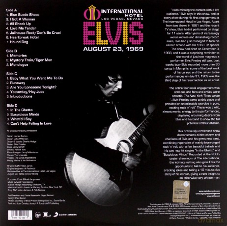Elvis Presley: Live At The International Hotel (RSD) [2xWinyl]