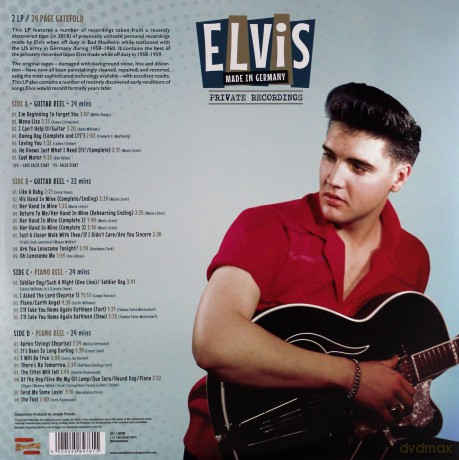 Elvis Presley: Made In Germany - Private Recordings (RSD) [2xWinyl]
