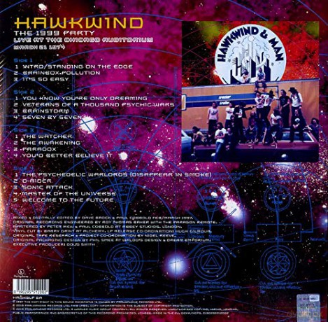Hawkwind: The 1999 Party - Live At The Chicago Auditorium 21st March, 1974 (RSD) [2xWinyl]
