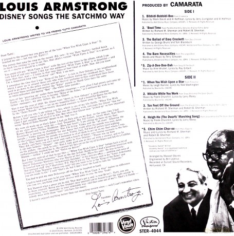 Louis Armstrong: Disney Songs The Satchmo Way (RSD) [Winyl]