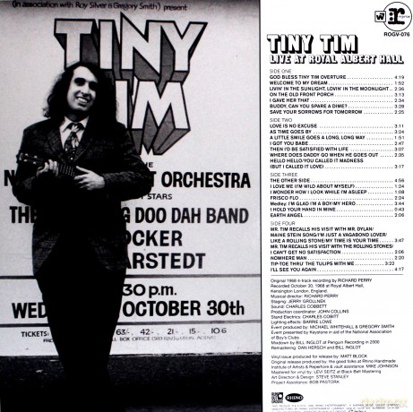 Tiny Tim: Live! At The Royal Albert Hall (RSD) [2xWinyl]