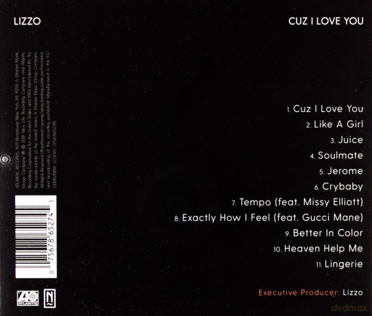 Lizzo: Cuz I Love You [CD]