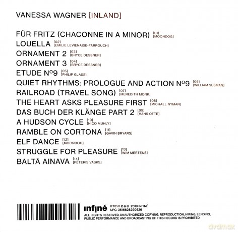 Vanessa Wagner: Inland [CD]