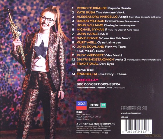 Jess Gillam: Rise [CD]