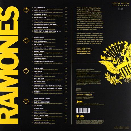 The Ramones: Live At The Palladium, New York, Ny (12/31/79) (RSD) [2xWinyl]