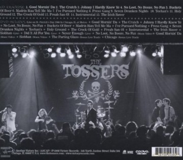The Tossers: Live On St Patricks Day - Gloatin And Showboatin [CD]+[DVD]