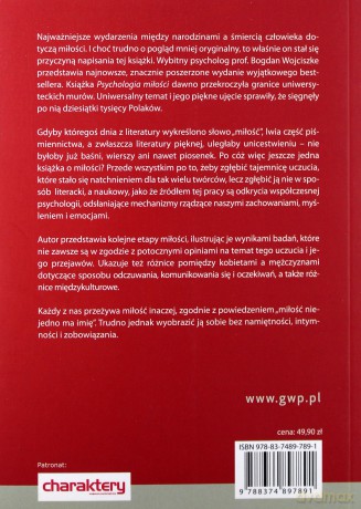 Psychologia miłości - Bogdan Wojciszke [KSIĄŻKA]