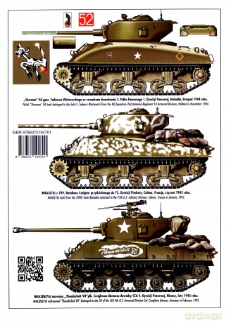 Sherman 76 mm Tank Power vol. CCV 470 - Janusz Ledwoch [KSIĄŻKA]