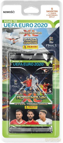 Panini Road To Euro 2020 Adrenalyn XL Blister 5+1 [KARTY]
