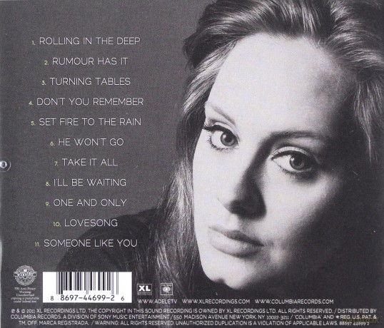 Adele: 21 [CD]