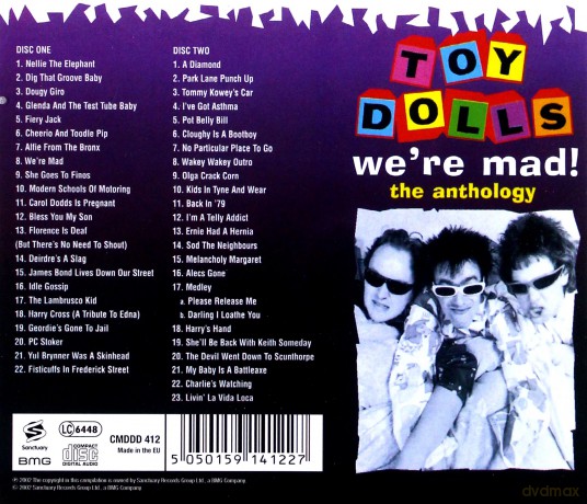 Toy Dolls: The Anthology [CD]