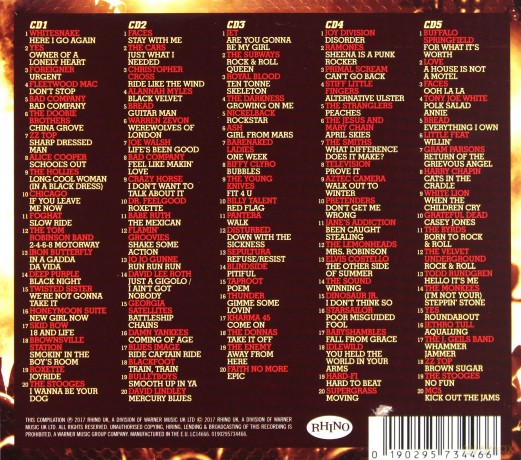 100 Greatest Rock [5CD]