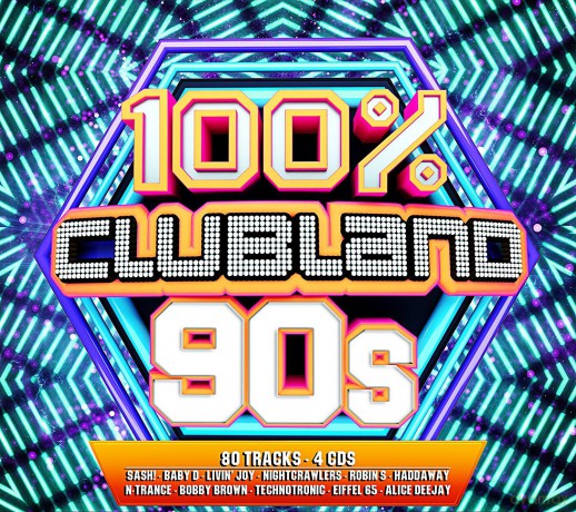 100 Percent Clubland 90s [4CD]
