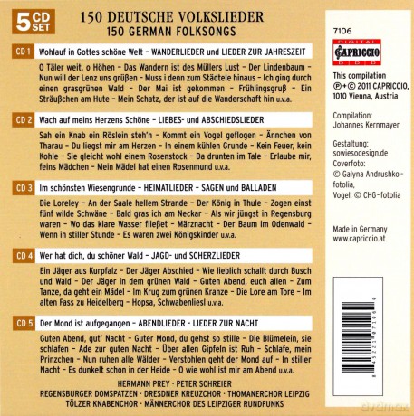 150 Deutche Volkslieder [CD]