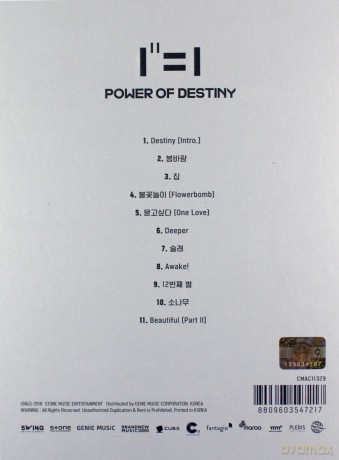 Wanna One: 1st 1=1 (Power Of Destiny) [CD]