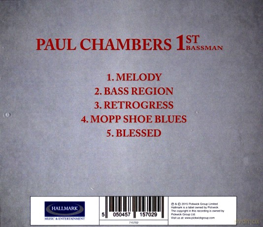 Paul Chambers: 1St Bassman [CD]