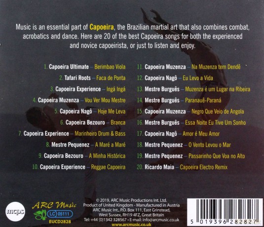 20 Best Of Brazilian Capoeira [CD]