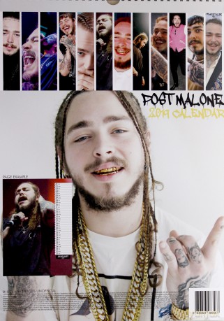 Post Malone: 2019 Calendar Unofficial [KALENDARZ]