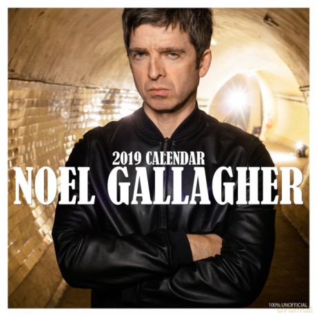Noel Gallagher: 2019 Square Calendar Unofficial [KALENDARZ]