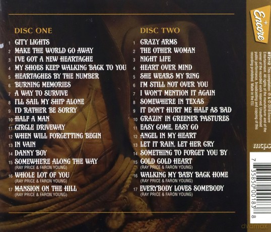 Ray Price: 34 Massive Tracks [2CD]