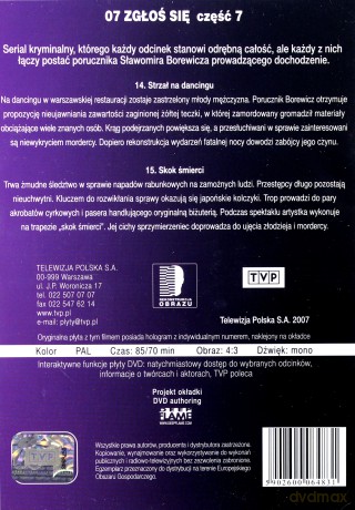 07 Zgłoś się 7 (odcinki 14-15) [DVD]