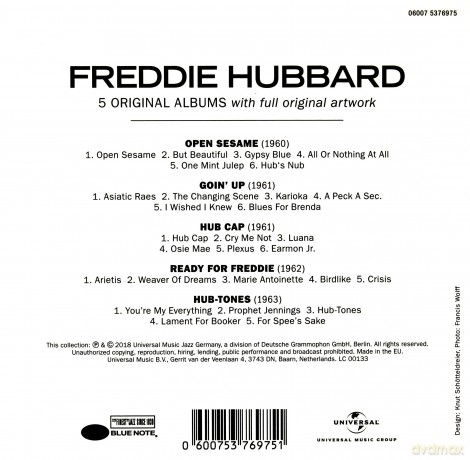 Freddie Hubbard: 5 Original Albums [5CD]