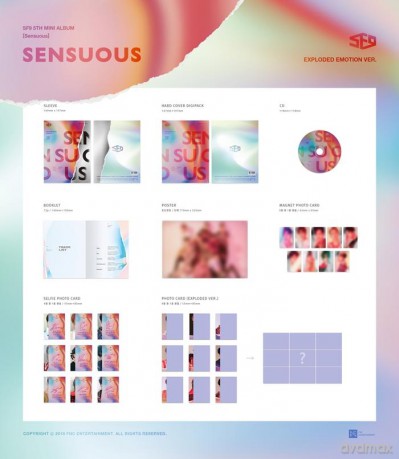 Sf9: 5thMini Album: Sensuous (Exploded Emotion Version) [CD]