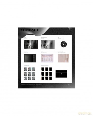 Sf9: 5thMini Album: Sensuous (Hidden Emotion Version) [CD]