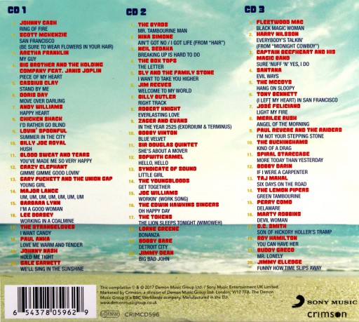 60s Us Playlist [3CD]