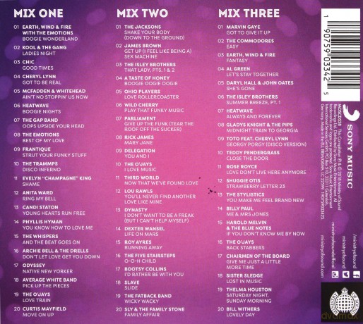 70s Soul Jamz - Ministry Of Sound [3CD]