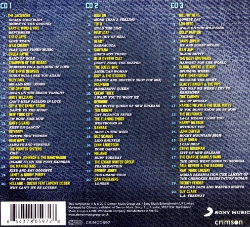 70s Us Playlist [3CD]
