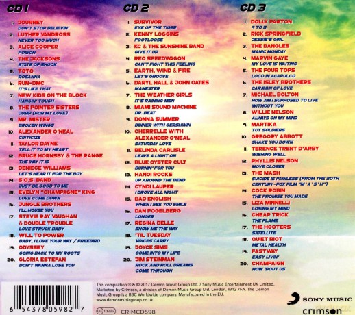 80s Us Playlist [3CD]