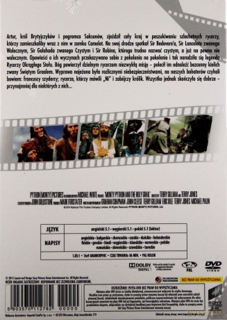 Monty Python i Święty Graal (polski lektor) [DVD]
