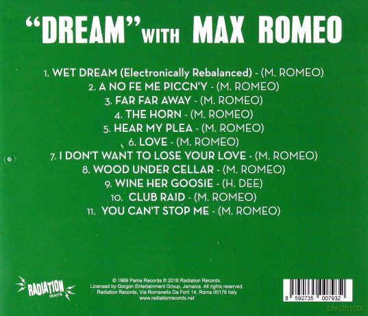 Max Romeo: A Dream [CD]
