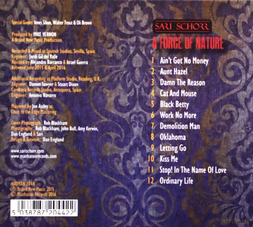 Sari Schorr: A Force Of Nature [CD]