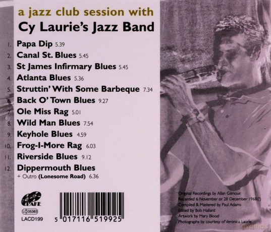 Cy Laurie: A Jazz Club Session With [CD]