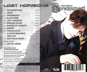 Luca Turilli: Lost Horizons [CD]