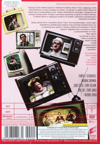 Latający Cyrk Monty Pythona sezon 3 [2DVD]
