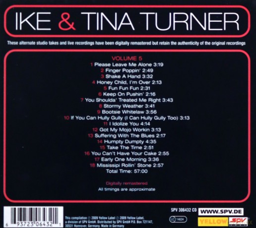 Tina & Ike Turner: The Archive Series Vol.5 [CD]