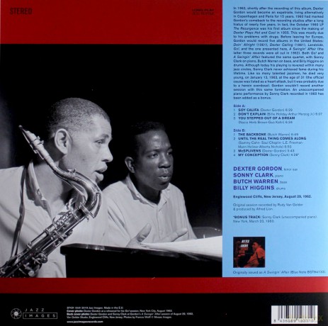 Dexter Gordon: A Swingin Affair [Winyl]