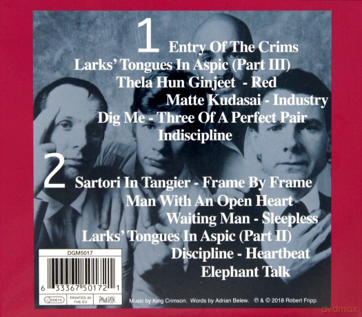 King Crimson: Absent Lovers [CD]