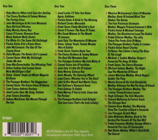 Absolutely Essential Irish Son [3CD]