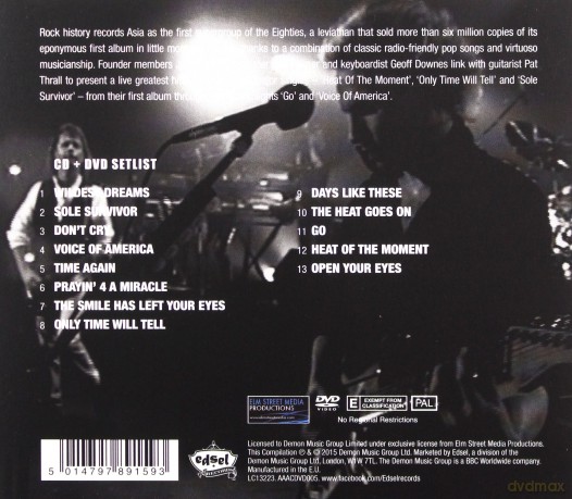 Asia: Access All Areas [2CD]