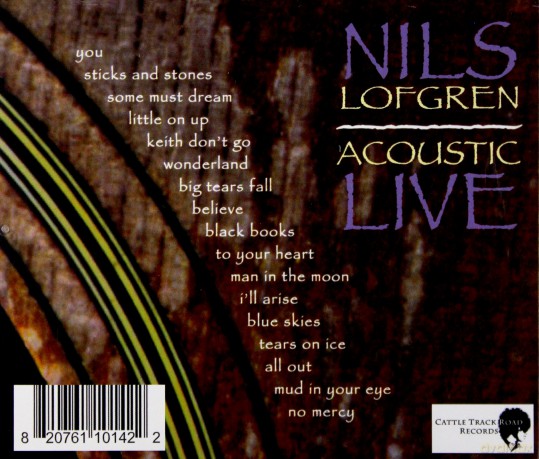 Nils Lofgren: Acoustic Live [CD]