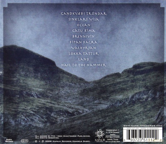 Tyr: Land [CD]