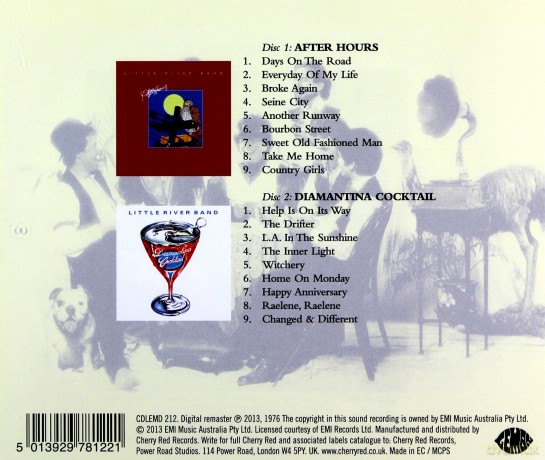 Little River Band: After Hours/Diamantina Cocktail [2CD]