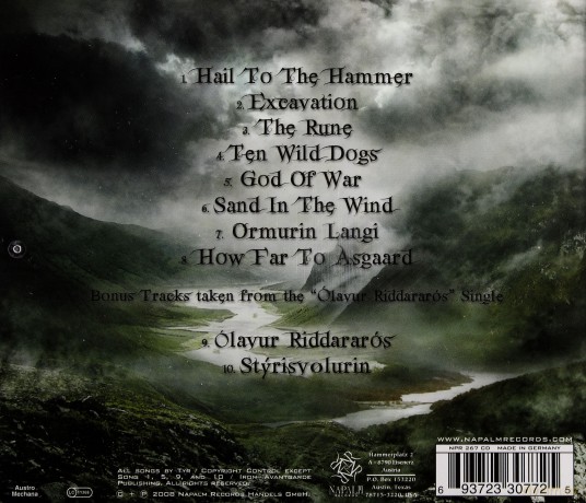 Tyr: How Far To Asgaard [CD]