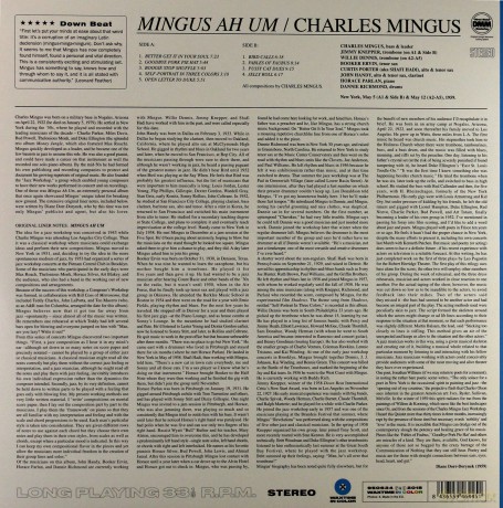 Charles Mingus: Ah Hum (Limited) (Blue) [Winyl]