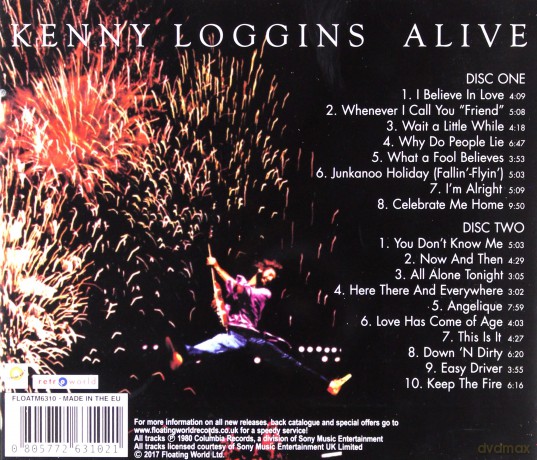 Kenny Loggins: Alive [CD]